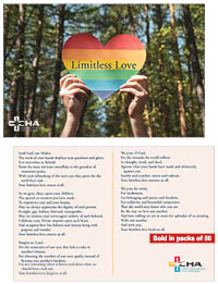 Limitless Love Prayer Card